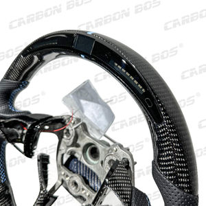 Volant en fibre de carbone noir pour <span class=keywords><strong>Hyundai</strong></span> Elantra N 2022-2025, véritable avec écran LED pour Elantra N, neuf, expédié depuis les États-Unis - Product Image 5