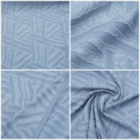 Colección Jacquard Serie 52 5201-5224 Jacquard de Poliéster Tejido con Patrones de Flores en 3D 100% Poliéster 140gsm 148cm
