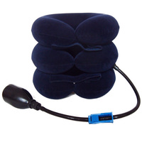 Cou Gonflable Oreiller Collier Tracteur Air Dispositif De Traction Cervicale Soutien Vertèbre Orthopédie Massage Relaxation Brace