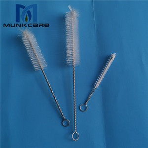 Munkcare Pipe Cleaning <b>Brush</b> 10x180mm Nylon Lab Test Tube <b>Brush</b> For <b>Bottle</b> Straws Cup Cleaning - Product Image 4