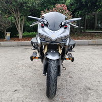 Moto Chopper avec compteur de vitesse TFT, moto Euro 5 avec phares antibrouillard, avec MP3, moto de course 400CC