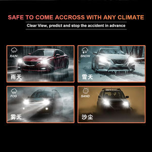 Faro LED Premium per Auto, Utilizzo in Tutte le Condizioni Atmosferiche con Rapida Dissipazione del Calore, Nessun <span class=keywords><strong>Codice</strong></span> di Errore, Bianco Freddo 6500K per una Guida Sicura - Product Image 4