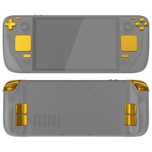 Kit de Reemplazo de Botones Completos en Dorado Cromado para Steam Deck OLED, Fácil Instalación - Product Image 1