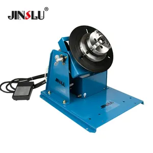 110V/220V BY-10 10kg Pipe Rotary Rotating Turn Table Weld Positioning Rotation Equipment Small Turntable Welding Positioner