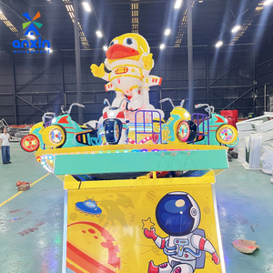 Attrazione Commerciale per Parchi Divertimento UFO Disco Volante Space Duck Personalizzabile in Fibra di Vetro/Acciaio/Metallo per 12 Persone - Product Image 1