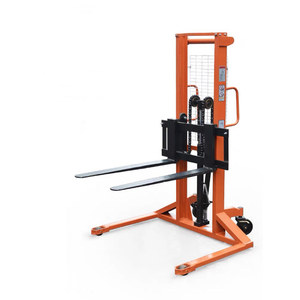 Mencapai 3ton kapasitas beban tangan <span class=keywords><strong>stacker</strong></span> <span class=keywords><strong>manual</strong></span> palet muat sendiri truk lift <span class=keywords><strong>stacker</strong></span> reclaimer - Product Image 4