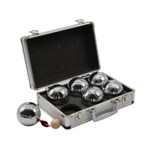 Offre Spéciale : Boules de Pétanque <span class=keywords><strong>Obut</strong></span> 6 Pièces Chromées Argentées pour Fitness et Exercice en Extérieur avec Mallette en Aluminium - Product Image 3