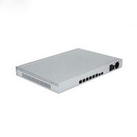 Boîtier en tôle d'aluminium extrudé anodisé SGCC, châssis ultra-court 1U pour montage en rack pour équipement d'amplificateur audio