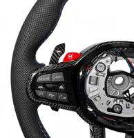 Vente flash pour BMW CS Volant en cuir Nappa de haute qualité en fibre de carbone Série G G02 G06 G20 F10 F30 F15 F18 F22 F06 F02