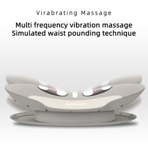Masajeador Lumbar Eléctrico Portátil Inteligente, Alivio Superior para Relajar los Músculos Lombares, Masajeador Lumbar de Estiramiento - Product Image 3
