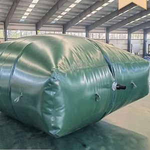 Sac de stockage d'eau pliable portable en PVC de fabrication chinoise <span class=keywords><strong>Zoe</strong></span>, productivité 50000L/heure, 5kg, 1000x1000x500mm - Product Image 1