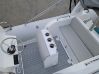 Lüks 20ft RIB Tekne LUX-610 Hypalon Tüplü Derin V Gövdeli Yat Yardımcı Teknesi Açık Deniz Eğlence Aktiviteleri İçin