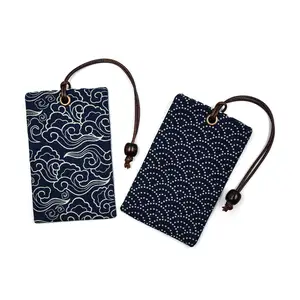 Mini Cotton Fabric Card Holder Bag Coin Purse Women's Cloth Hand-held Small Cloth Wallet Small Fresh Canvas Small Handbag
