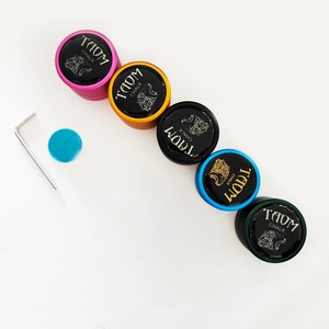 TAOM <b>Pool</b> Chalk Holder Round Shaped Practical Tool Billiards <b>Accessories</b> Magnetic Mini Chalk Tip Case Container Round Billiards - Product Image 5