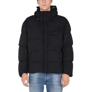 河豚夹克男士时尚新款设计冬季河豚拉链口袋男士休闲外套高品质外套加厚男式夹克
