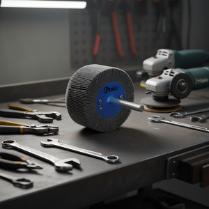 Disco Abrasivo de Tela Ttake de 80x20 mm, Grano 60, Eje de 6 mm para Pulir y Desbastar - Product Image 3