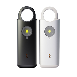 Alarme personnelle élégante en forme de porte-clés, sécurité en voyage, sirène forte, porte-clés cadeau, alarme de défense personnelle multicolores pour les voyages - Product Image 1