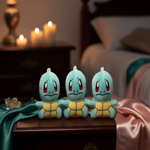 Peluche Squirtle 10cm, Giocattolo Anime Manga, Morbido Pupazzo Imbottito per Collezionisti e Fan - Product Image 2