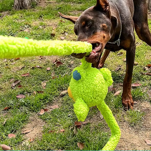 ของเล่นสุนัขแบบใหม่ ดีไซน์กระต่ายแกว่ง ของเล่นสุนัขแบบมีเสียง ของเล่นตุ๊กตาสัตว์ขนนุ่ม ขาเรียวยาว สำหรับสุนัขขนาดเล็ก กลาง ใหญ่ - Product Image 6