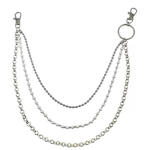 โซ่คาดเอวแฟชั่น Yueli ประดับมุกเทียมหลายชั้น รุ่น O Chain สำหรับกางเกง ใช้ได้ทุกวัน - Product Image 5