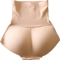 Haute qualité en gros femmes taille haute rembourré Shapewear plus épais Butt Enhancer contrôle culotte sans couture fesse sous-vêtements