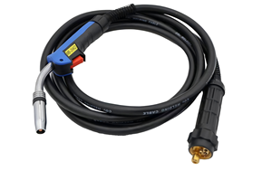 Antorcha de Soldadura MIG Tipo Europeo 24KD, Antorcha MIG Refrigerada por Aire 250A 24KD con Cable de 3M 4M 5M, Adaptador Central Europeo - Product Image 3