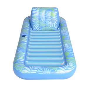 Tùy chỉnh PE dành cho người lớn bãi biển hồ bơi Float <span class=keywords><strong>Inflatable</strong></span> thuộc da Lounger nước điền Suntan bồn tắm giường Mat sân sau đi xe trên <span class=keywords><strong>Inflatable</strong></span> bè - Product Image 5