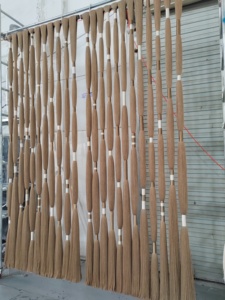 Design <span class=keywords><strong>Chic</strong></span> Style tissé en coton pour coin de méditation Fournir arc de mariage comme art de conception avec pompon art et extra large - Product Image 6
