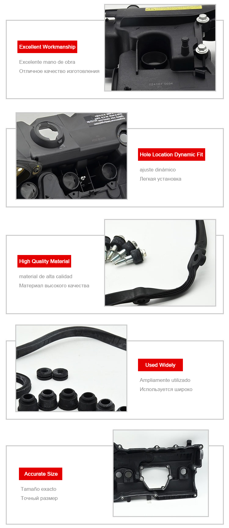 132648H303 2.5L QR25DE Engine Valve Cover for Nissan X-trail
