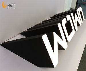Personalizzato 3D LED acrilico illuminato lettere a forma <span class=keywords><strong>speciale</strong></span> Frontlit per Business/negozio di segnaletica pubblicitaria - Product Image 4