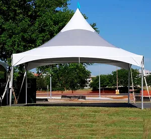 Hochwertiges 10 x 10 Vordach-Zelt freiluft wasserdichtes Pagoden-Zelt für Hochzeiten