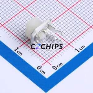 Resistencia Ajustable/Potenciómetro W206A-2-503(50K), Componente de Orificio Pasante (THT), Resistencia de 50kOhm, 20%, 250mW, 1 - Product Image 2