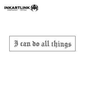 Durable lettrage citation noir organique Jagua encre à base de plantes temporaire <span class=keywords><strong>semi</strong></span> <span class=keywords><strong>permanent</strong></span> autocollants de <span class=keywords><strong>tatouage</strong></span> - Product Image 3