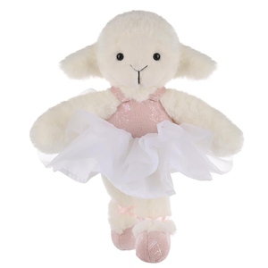 V202 all'ingrosso personalizzabile balletto agnello giocattolo morbido simpatico pecora peluche rosa agnello peluche - Product Image 1