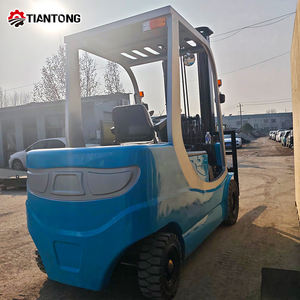 Электрический противовесный погрузчик грузоподъемностью 2 тонны, сертифицированный CE, с нулевым уровнем выбросов, на аккумуляторе, для внутренних работ по обработке материалов - Product Image 5