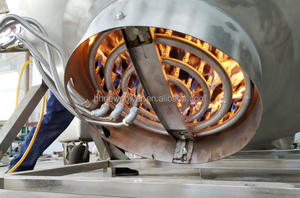 Machine de fabrication de confiture <span class=keywords><strong>600L</strong></span> marmite de cuisson de confiture de fraises bouilloire chemisée à chauffage au gaz pour confiture boisson aux fruits confits - Product Image 4