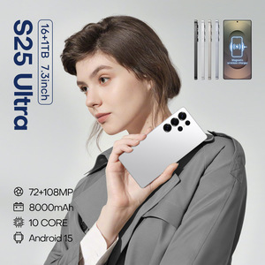 S25 Ultra 7.3 นิ้ว 16+1TB 8000mAh 10 คอร์ ระบบปฏิบัติการ Android 15 สมาร์ทโฟน พร้อมที่ชาร์จไร้สายแบบแม่เหล็ก - Product Image 4