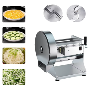 Lemon Orange điện và hướng dẫn sử dụng <span class=keywords><strong>Slicer</strong></span> thương mại khoai tây chiên Rau cà rốt slicing máy - Product Image 6