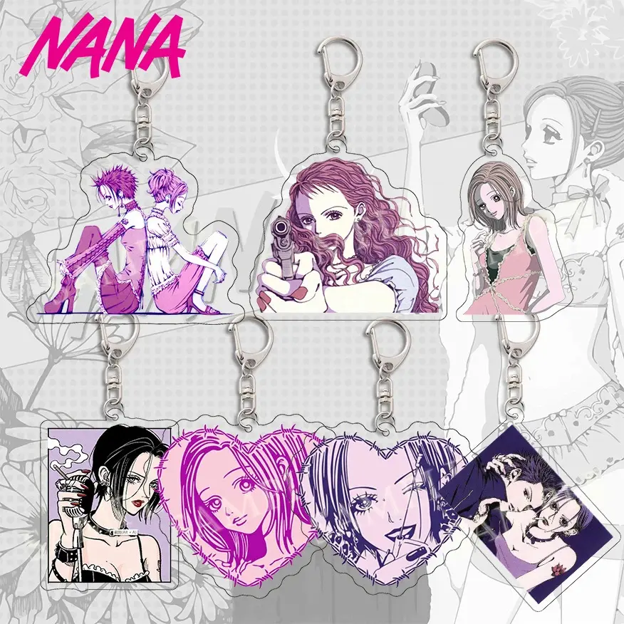 Pendentif dessin animé Anime Komatsu Nana Oosaki Nana porte-clés acrylique