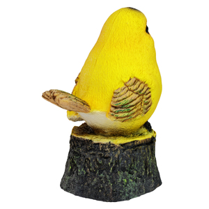 Figura de pájaro <span class=keywords><strong>amarillo</strong></span> de poliresina, gran oferta - Product Image 5