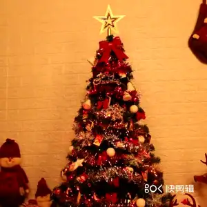 क्रिसमस पेड़ सेट सामान धनुष लटकन माला क्रिसमस की सजावट के सामान धनुष टाई गहने 12 पैक