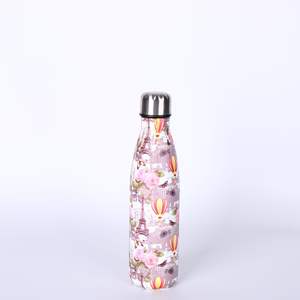 Bouteille d'eau en acier inoxydable pour enfants, école, 12 oz, double paroi isolée, bouteille de cola - Product Image 2