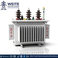 Transformador de Potencia Trifásico de 400V 11kV 1250kVA, Sumergido en Aceite, Bobinado de Cobre, 50/60Hz, Totalmente Sellado, Certificado CE para Fabricación