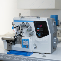 Machine à coudre surjeteuse industrielle entièrement automatique Home Electronic HK-C7-4DAT haute vitesse, neuve, avec composants d'engrenage