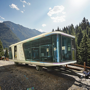 Mobile Home de haute qualité entièrement meublé Petite Villa Conteneur Maison 2 Chambres Hôtel Mobile Personnalisable Chambre Capsule Privée - Product Image 3