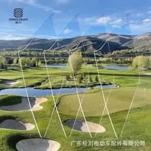 CIub Source Manufacturer Clear Glass Flat Golf <b>Cart</b> <b>Electric</b> Vehicle with DS Car Features - Product Image 2