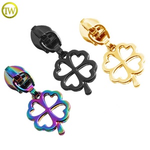 Biểu Tượng Tùy Chỉnh Dây Kéo Kim Loại Puller Thanh Trượt Cầu Vồng Túi Xách Áo Khoác Phụ Kiện Làm Của Hợp Kim Kẽm - Product Image 4