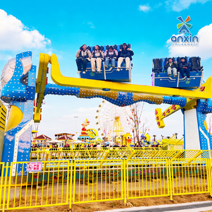Fabricant Professionnel <span class=keywords><strong>de</strong></span> Manèges <span class=keywords><strong>de</strong></span> Parc d'Attractions Extérieur Top Spin avec Éclairage LED, Certifié CE, Construction en Acier et Fibre <span class=keywords><strong>de</strong></span> Verre pour - Product Image 2