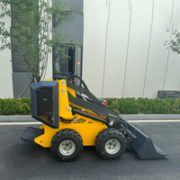 Mini-chargeuse compacte hydraulique chinoise à vendre avec attache de godet
