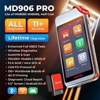 Nuevo Producto con Actualización Gratuita de por Vida para el Escáner Maxidiag MD906 Pro OBDII, Herramienta de Diagnóstico, Lector de Códigos de Reinicio 11, Universal X3